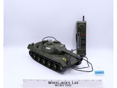 Remote Controlled Army Tank 1980s Echo Industries Vintage Action Figure Vehicle