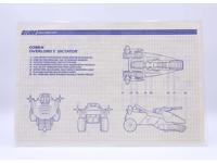 Cobra Overlord's Dictator 1989 ORIGINAL Instructions / Blueprints G.I. Joe