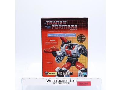 Red Alert Commemorative Series Reissue Transformers 2002 Hasbro NEW SEALED