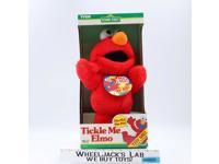 Tickle Me Elmo WORKS Sesame Street 1996 Tyco Stuffed Plush Toy NEW MINT MIB