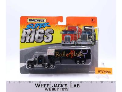 Rollerblade #34330 BLACK Matchbox Super Rigs Die Cast 1995 MOSC NEW