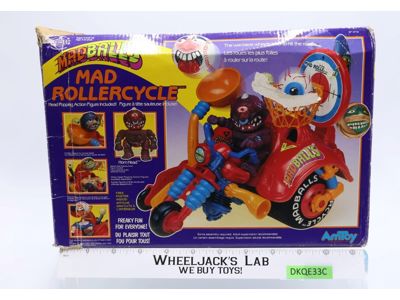 Mad Rollercycle 100% Complete Madballs 1986 AmToy Vintage Action Figure Vehicle