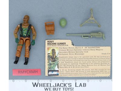 Roadblock V1 100% Complete G.I. Joe 1984 Hasbro Vintage Action Figure