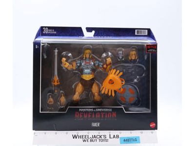 Faker Masters of the Universe Masterverse Revelation Netflix NEW SEALED