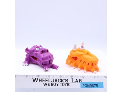 Mini Ghost Traps Orange & Purple 100% Complete 1987 Ghostbusters Vintage Figures