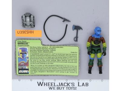Barbecue V2 Slaughters Marauders 100% Complete G.I. Joe 1989 Hasbro Vintage