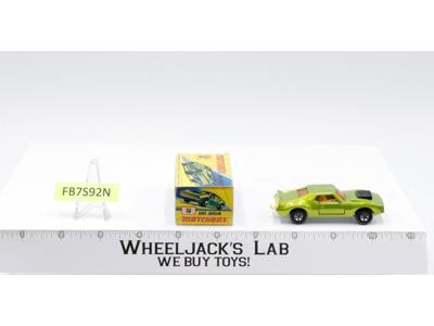 AMX Javelin No 9 Lesney Superfast Matchbox 1972 W/Box England Vintage