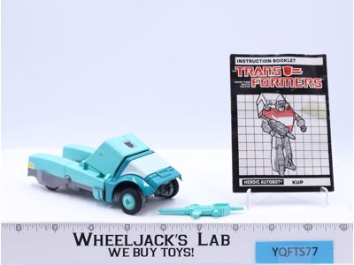 Kup 100% Complete 1987 Vintage G1 Hasbro Transformers Action Figure