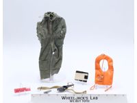 Scramble Action Pilot Set Complete GI Joe 1964 Hasbro Vintage 12" Accessories