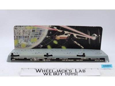 First 12 Mail Away Display Stand 100% Complete Star Wars 1977 Kenner Vintage