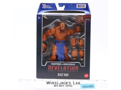Beast Man Masters of the Universe Masterverse Revelation Netflix NEW SEALED