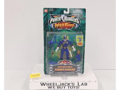 Blue Ranger 100% Complete Power Rangers Wild Force 2002 Bandai Action Figure