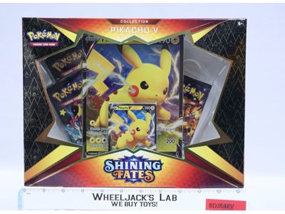 Pikachu V Box Shining Fates Collection 2021 Pokémon NEW SEALED