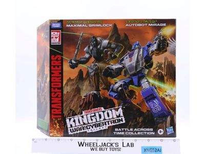 Mirage & Grimlock WFC K-40 Battle Across Time Generations Transformers 2021 MISB