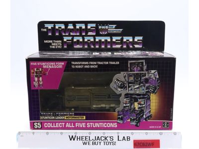 Motormaster Stunticon G1 Transformers Hasbro Vintage Action Figure NEW MISB
