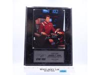 Captain Kirk Star Trek TOSWilliam Shatner AUTOGRAPHED Plaque 31/995