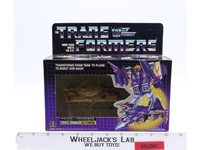 Blitzwing Triple Changer G1 Transformers Hasbro Vintage Figure NEW MISB