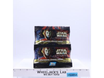Box of Widevision Trading Cards Star Wars Episode 1 1999 Topps NEW SEALED