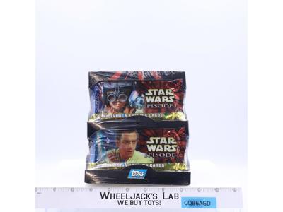 Box of Widevision Trading Cards Star Wars Episode 1 1999 Topps NEW SEALED