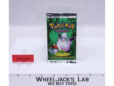 Wigglytuff Jungle Booster Pack Pokemon 1999 WOTC NEW SEALED
