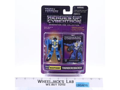 Thundercracker Transformers Heroes of Cybertron 2001 Hasbro Figure NEW SEALED