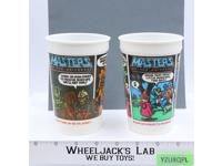 Set of 2 Plastic Cups He-Man Masters of the Universe 185 Burger King Mattel