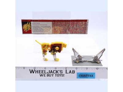 Steeljaw SILVER 100% Complete 1986 Vintage G1 Transformers Lion Action Figure
