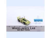 Johnny Lightning Vulture Yellow Gold Lime 1970 Topper Vintage Diecast w/ Wing