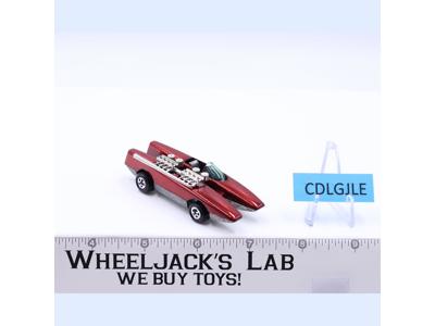 Johnny Lightning Double Trouble Metallic Red 1970 Topper Vintage Diecast NICE!!