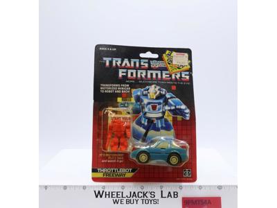 Freeway w/RED DECOY MOSC NEW 1987 Vintage Hasbro G1 Transformers Action Figure