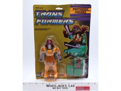 Bludgeon Pretenders MOSC NEW 1989 Vintage Hasbro G1 Transformers Action Figure