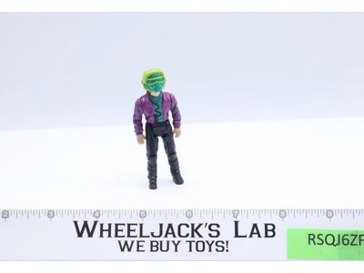 Buddy Hawks Boulder Hill w/ SHORT Mask 100% Complete 1985 M.A.S.K. Kenner Figure