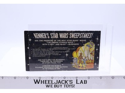 Sweepstakes Promo Paper Insert ORIGINAL Star Wars ESB 1979 Kenner