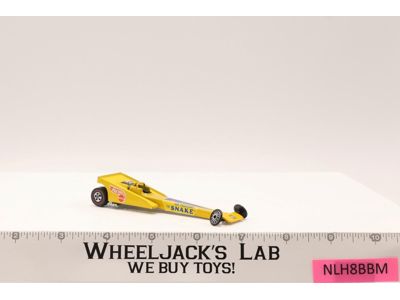 Rear Engine Snake Yellow 1971 1972 Mattel Redline Hot Wheels Vintage RL