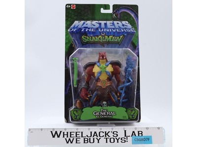 The General Masters Of The Universe vs Snakemen MOTU 2003 Mattel NEW SEALED