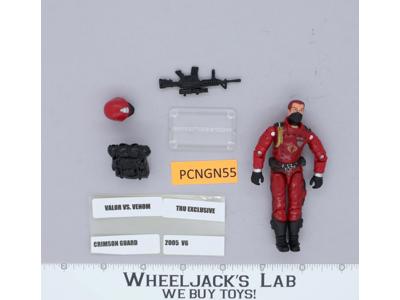 Crimson Guard V6 Complete G.I. Joe Valor vs Venom 2005 Hasbro Action Figure