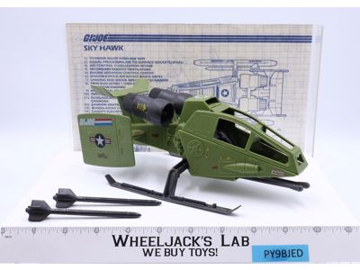 Sky Hawk 100% Complete 1984 G.I. Joe Hasbro Vintage Action Figure Vehicle