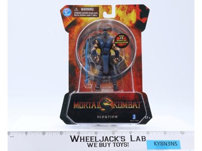 Scorpion Mortal Kombat 2011 Jazwares Action Figure NEW SEALED