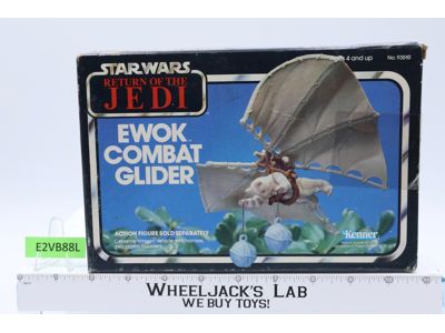 Ewok Combat Glider Star Wars 1984 Kenner Action Figure Vehicle NEW MISB SEALED