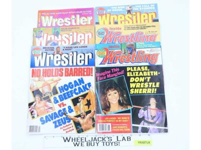 WWF Magazines (6) Inside Wrestling and The Wrestler 1985 1989 1990 1992 1994 Lot