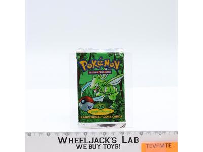 Scyther 1st Edition Jungle Booster Pack Pokemon 1999 WOTC NEW SEALED