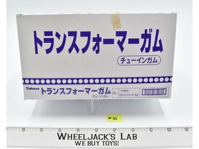 Fight! Super Robot Lifeform Transformers Zone Series #31 Takara Kabaya Box of 8