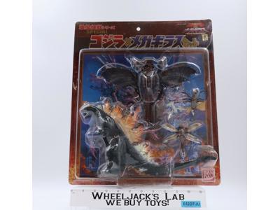 Godzilla vs Megaguirus Special Pack 2000 Bandai Vinyl Figure Set NEW SEALED