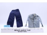 Work Shirt & Dungarees 100% Complete G.I. Joe 1964 Hasbro Vintage 12" Accessory