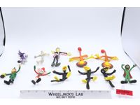 Lot of 11 Bendable/Posable Holiday Figures Vintage Action Figures