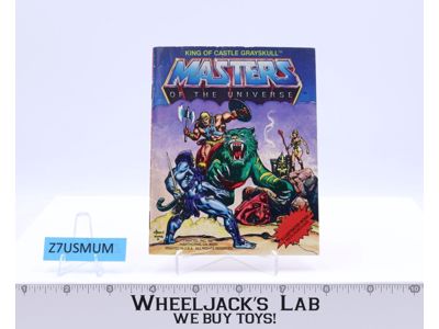 King of Castle Grayskull Mini Comic 1981 He-Man Masters of the Universe MOTU