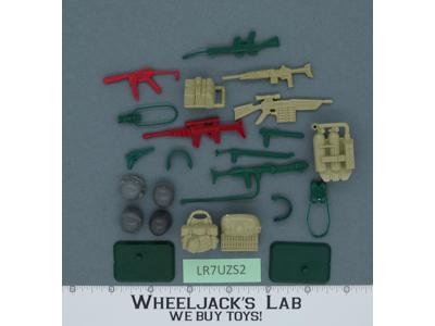 Battle Gear Accessory Set 3 Lot 6 1985 Weapons GI Joe Vintage Action Figure