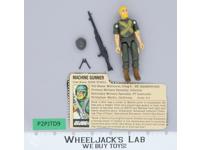 Rock 'N Roll V1 Straight Arm 100% Complete G.I. Joe 1989 Hasbro Vintage Figure