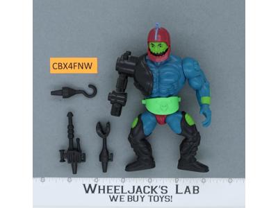 Trap Jaw 100% Complete Commemorative Reissue He-Man MOTU Mattel 2000 Action
