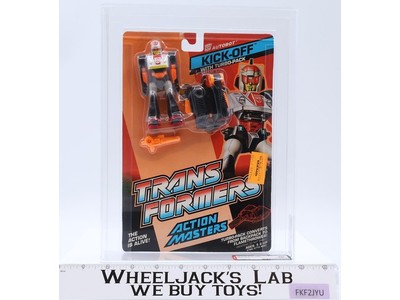 Kick-Off Action Masters AFA GRADED 80 75/90/90 G1 Transformers 1990 Hasbro